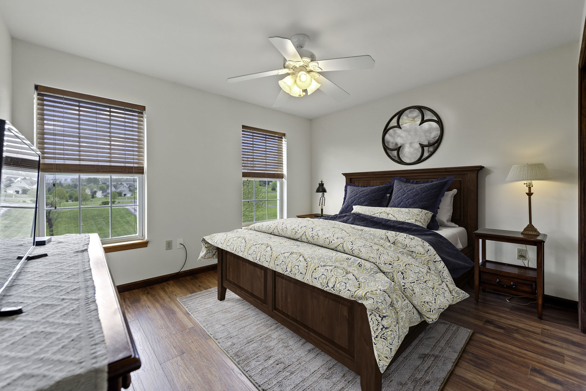 Virtually Staged Image of the inside of a house